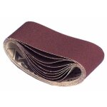 Abrasifs bandes courtes 75x533 mm toile rigide corindon kk 504 x - grain 120 vsm