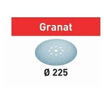 Abrasif granat Ø225mm p180 stf festool 205660 25 pcs pour ponceuse � rallonges autoport�e