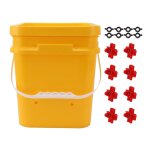 Abreuvoir automatique pour poulet avec baril portatif de 12 l, quipement d'abreuvement pour volaille, ...