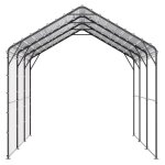 Abri d'auto en mtal robuste 13' x 26' - duoku - tente d'extrieur - abri d'auto en mtal robuste - pour ...