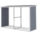 Abri bches rsine alexandre - 3. 38 m - 302 x 112 x 190 cm - gris
