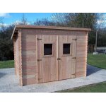 Abri dalmat 3, 14 x 1, 79 m - hauteur 2, 20 m - livré habrita Abri dalmat 3, 14 x 1, 79 m - hauteur 2, 20 m - livré habrita