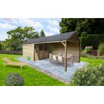 Abri de jardin bois cambrai autoclave