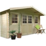 Abri jardin bois  dole  - 11. 56 m - 3. 88 x 2. 98 x 2. 39 m - 28 mm Abri jardin bois  dole  - 11. 56 m - 3. 88 x 2. 98 x 2. 39 m - 28 mm