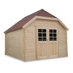 Abri jardin bois  limerick  - 11. 56 m - 2. 98 x 3. 88 x 2. 95 m - 28 mm