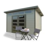 Abri jardin bois  venezia  - 8. 91 m - 3. 33 x 2. 7 x 2. 33 m - 28 mm