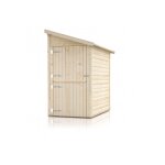 Abri de jardin cloner en bois epica 250x120 cm h. 224 cm - - - brun