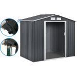 Abri de jardin en m�tal -  vegas  - 4. 07 m avec goutti�re