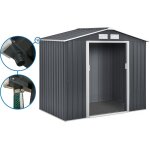 Abri de jardin en m�tal  vegas  5. 29 m avec goutti�re - gris