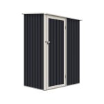 Abris de jardin mtal  vega ii  - 1. 35 m - gris