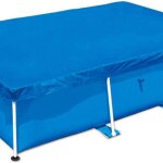 Abri de piscine rectangulaire pour enfants 260x170 cm, rectangulaire goodnice