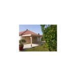 Abri toit plat adoss�, 350cmx650cm, bois douglas fran�ais, carport, auvent, abri voiture