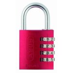 Abus 145 / 40 cadenas � combinaison rouge