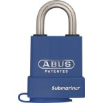 Abus 83wpib / 53 b / efspp - cadenas 83 gaine 53mm anse inox varie blister - 53934