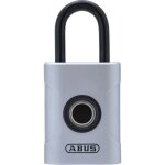 Abus abvs62575 cadenas 45 mm argent serrure  empreinte digitale