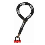 Abus granit power xs 67 10ks black loop serrure de cha�ne, noir, taille 120 cm pour hommes