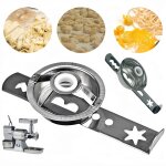 Accessoire pour biscuits pour hachoir a viande bosch mum4 - mum5, accessoire en acier inoxydable