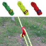 Accessoires de camping en plein air r�fl�chissant coupe - vent 4mm, tente auvent, boucle de corde a vent ...