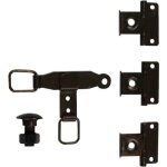 Accessoire pour espagnolette plate - en acier phorétique noir torbel Accessoire pour espagnolette plate - en acier phorétique noir torbel