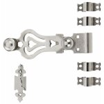 Accessoires espagnolette ronde en acier inox 18 / 12 torbel