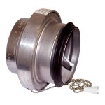 Accessoire vmc - bouche thermogaz 45 / 105 m3 / h cc 125 / 118