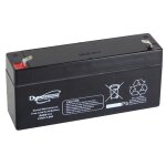 Accu acide - plomb 6v - 3. 2ah 134x34x66mm