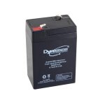 Accu batterie plomb 6v 4ah 70x48x106mm