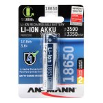 Accu li - ion 18650 3. 6v 3500mah x1 ansmann Accu li - ion 18650 3. 6v 3500mah x1 ansmann