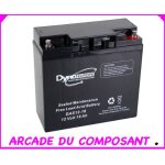 Accumulateur accu batterie au plomb 12v - 18ah 180x76x167mm