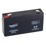 Accumulateur accu batterie au plomb 6v - 1. 3ah 98x25x56mm