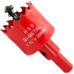 En acier haute vitesse scie - cloche bi - mtal hss avec tige pour bois et mtal, ercer des panneaux, ...