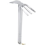 Acier mini rake en caoutchouc poignée courte griffe cultivateur outil de jardin en plein air pour desserrer ... Acier mini rake en caoutchouc poignée courte griffe cultivateur outil de jardin en plein air pour desserrer ...