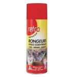 Acto repulsif rongeurs spray aerosol huiles essentielles 400 ml cave grnier garage auto moto rats maison ...
