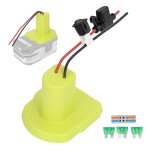Adaptateur de batterie de connecteur d'alimentation avec interrupteur de courant de fusible 30a, convertisseur ... Adaptateur de batterie de connecteur d'alimentation avec interrupteur de courant de fusible 30a, convertisseur ...