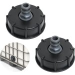 Adaptateur de bouchon de réservoir ibc, s60x6 ibc raccord, 1 / 2 pouce bouchon trou filetage, convient ... Adaptateur de bouchon de réservoir ibc, s60x6 ibc raccord, 1 / 2 pouce bouchon trou filetage, convient ...