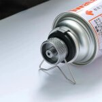 Adaptateur de butane avec cartouche de gaz, adaptateur de conversion de tte, buse, type de bouteille, ...
