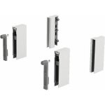 Adaptateurs designside pour tiroir arcitech - h92 mm - blanc hettich