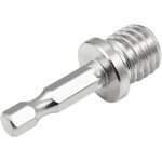 Adaptateur de douilles m14 pour perceuse à percussion - clé électrique hexagonale pour le travail du ... Adaptateur de douilles m14 pour perceuse à percussion - clé électrique hexagonale pour le travail du ...