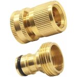 Adaptateurs m�les et femelles extensibles pour tuyau d'arrosage, raccords rapides m�les et femelles pour ...