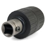 Adaptateur de mandrin de perceuse 1 / 2, capacité de 2 à 13mm, mandrin sans clé, plage de serrage de ... Adaptateur de mandrin de perceuse 1 / 2, capacité de 2 à 13mm, mandrin sans clé, plage de serrage de ...