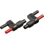 Adaptateur de mesure bnc femelle - banane mle 4 mm