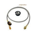 Adaptateur de pole de rservoir de gaz  filetage de vis de camping, convertisseur d'interface de cassette, ...