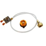 Adaptateur de recharge de propane pour cuisinière à gaz de camping en plein air, adaptateur de coupleur ... Adaptateur de recharge de propane pour cuisinière à gaz de camping en plein air, adaptateur de coupleur ...