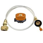 Promotion! adaptateur de recharge de propane, pole a gaz d'extrieur, rchaud de camping, brleur, cylindre ...