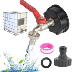 Adaptateur de rservoir ibc connecteur  filetage 3 / 4 , robinet cuve 1000l rcuprateur eau de pluie, ...