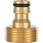 Adaptateur de robinet avec filetage mle de 2, 5 cm et raccord plug - in de 2, 54 cm, raccord rapide ...