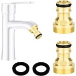 Adaptateur robinet tuyau arrosage connecteur nez de robinet laiton m24 adaptateur robinet cuisine pour ...