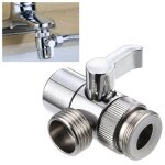 Adaptateur de robinet, valve de drivation a 3 voies, adaptateur de robinet, sparateur d'vier de cuisine, ...