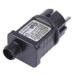 Adaptateur secteur, transformateur, 3, 6 w, 31 v, minuterie led, etanche ip44, guirlande lumineuse noire ...