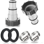Adaptateur de tuyau de piscine 2 pices, adaptateur de piscine, adaptateur de piscine intex, adaptateur ...
